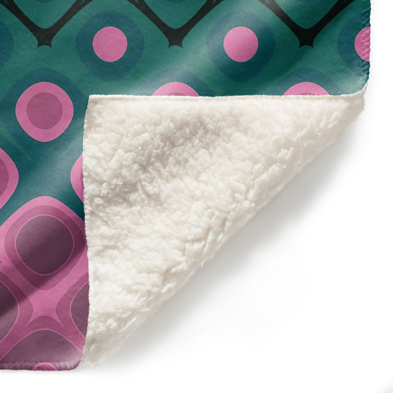 Couverture sherpa doux , 68 po x 80 po