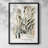 Vintage Landscape CCV - Matted and Framed Under Acrylic Glass, Large Living Room Wall Art
