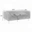 Rectangle Pet Bed for Dog Sofa Bed, Comfortable Dog Couch-107193679
