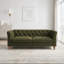 Canapé Chesterfield avec dossier capitonné et revêtement en polyuréthane-563166899