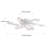 1-White LED dimmable ceiling light
