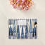Serviettes de table en satin de coton Topkapi Garden-124988607