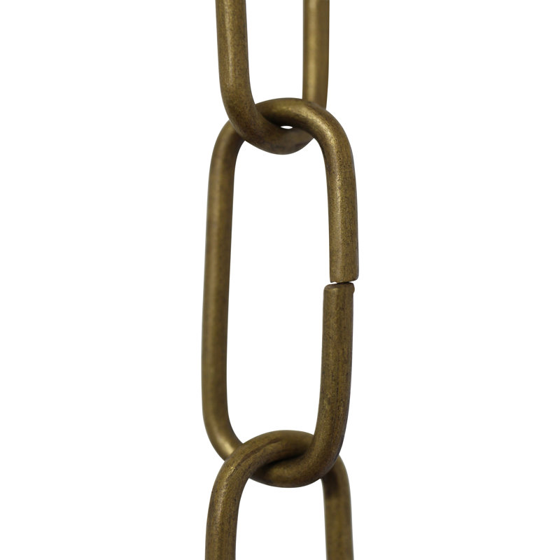 Chaîne décorative standard, Laiton antique, H 36 po x l 0,71 po x P 0,13 po