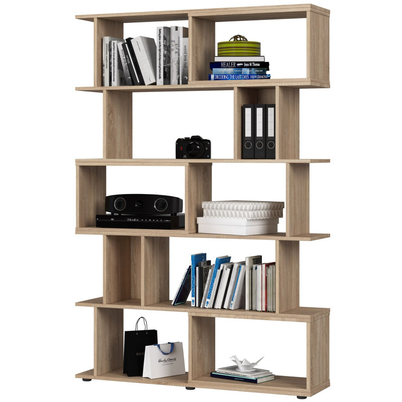 Ayca 177cm H x 120cm W Bookcase