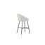 Terrest Upholstered Counter Stool with Metal Frame