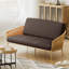 Housse pour canapé-lit réversible en tissu de polyester réversible avec fermeture à glissière 3 côtés-96484498-87758523