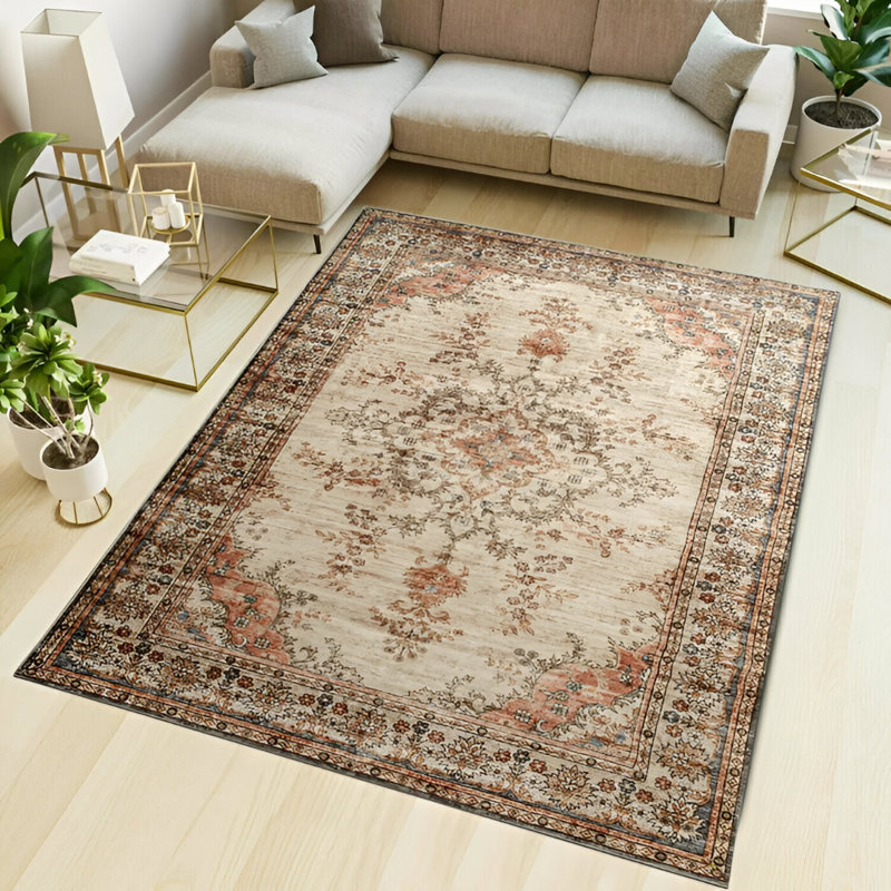 Bella Vintage Look Shag Area Rug, Runner 60 x 220cm