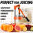 Zulay Kitchen Large Manual Fruit Juicer Press - Heavy Duty Commercial Citrus Juicer-40822183