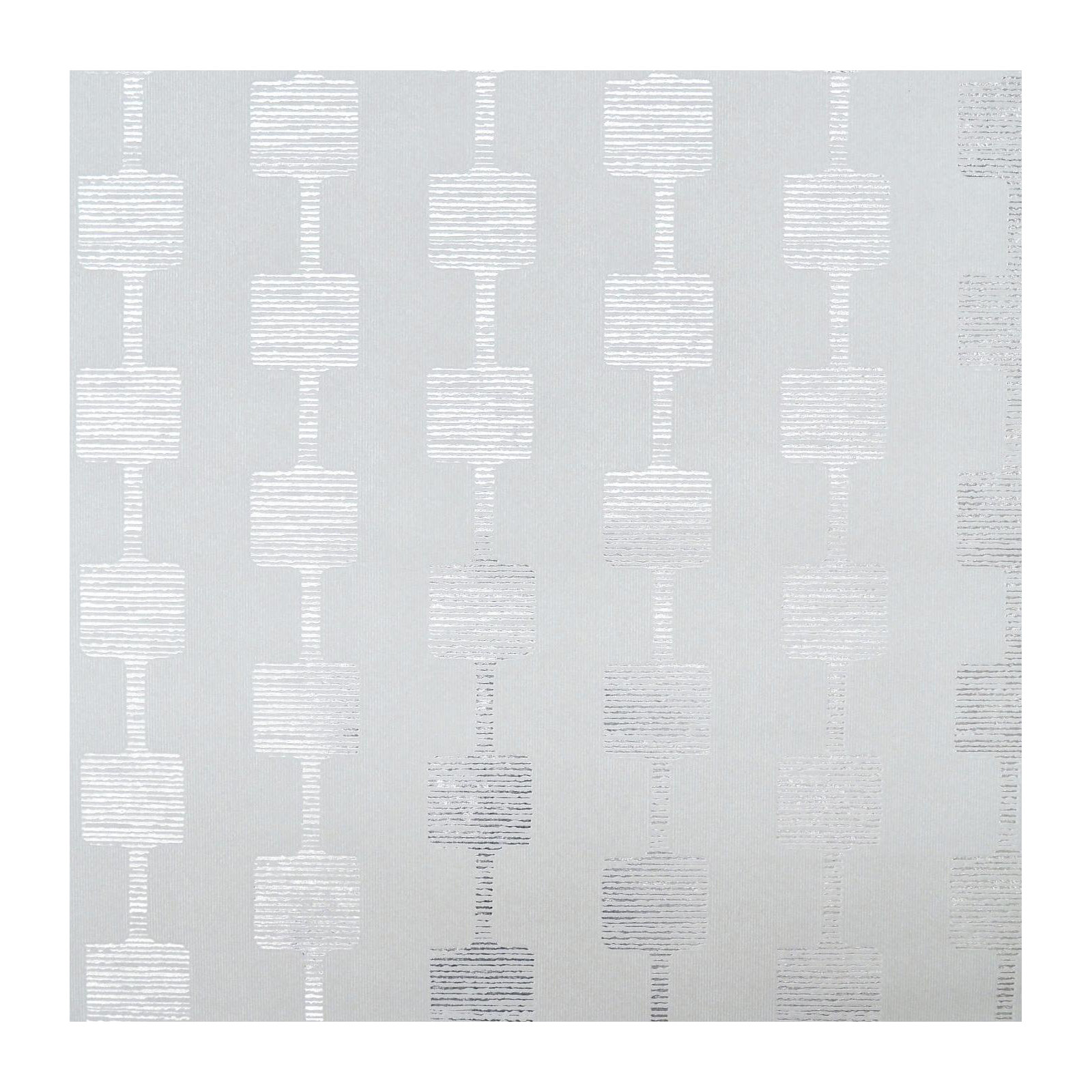 Boudin Modern Geometric Wallpaper, Gray