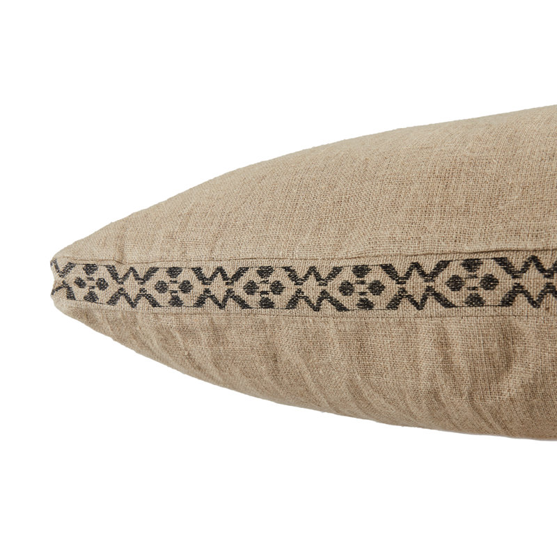 Coussin Griffin, Beige / gris foncé, Pas de bourre