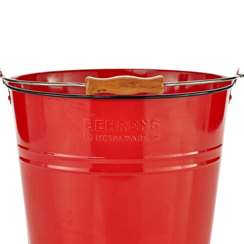 Behrens Manufacturing Decorative Bin, Red