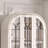 White Solid Wood+Glass Display Cases