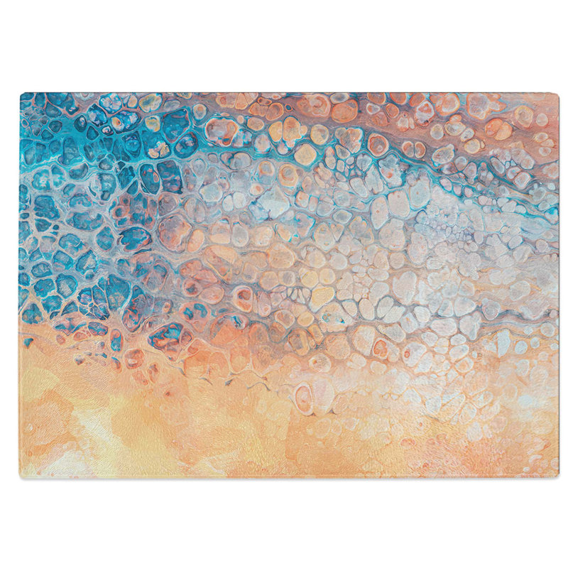 Glass Good For You in Abstract Chopping Board, 39 cm W x 28.5 cm L