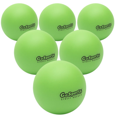 Gosports 2.5" Street Hockey Balls 6 Pack