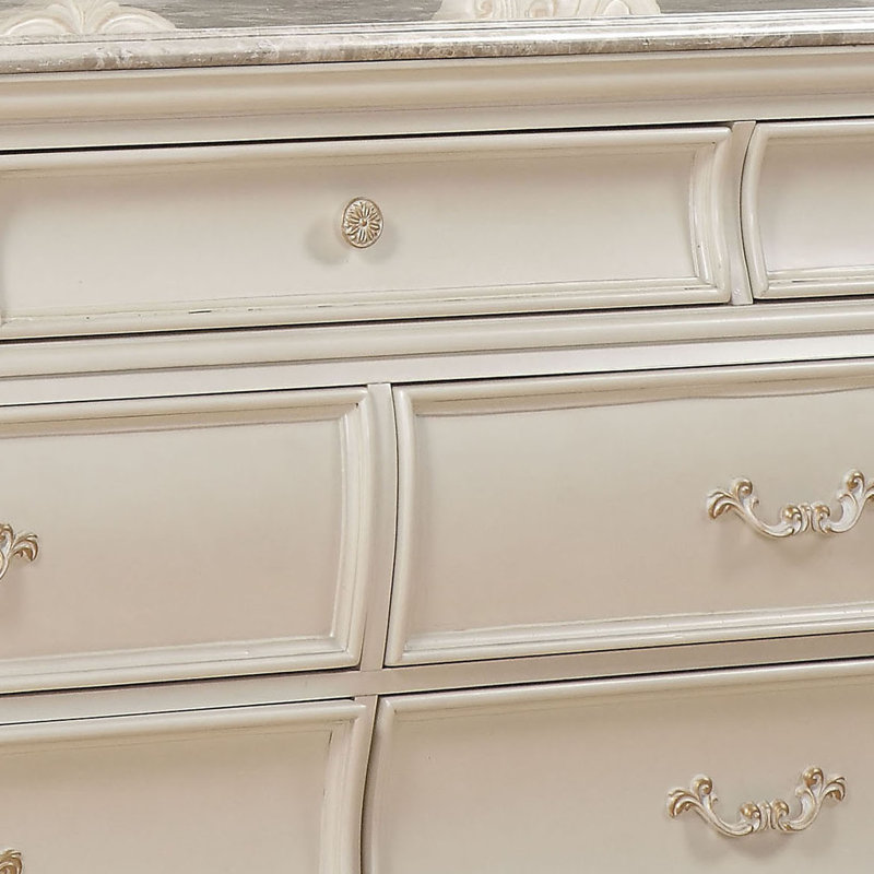 Commode 7 tiroirs Kenol Pearl