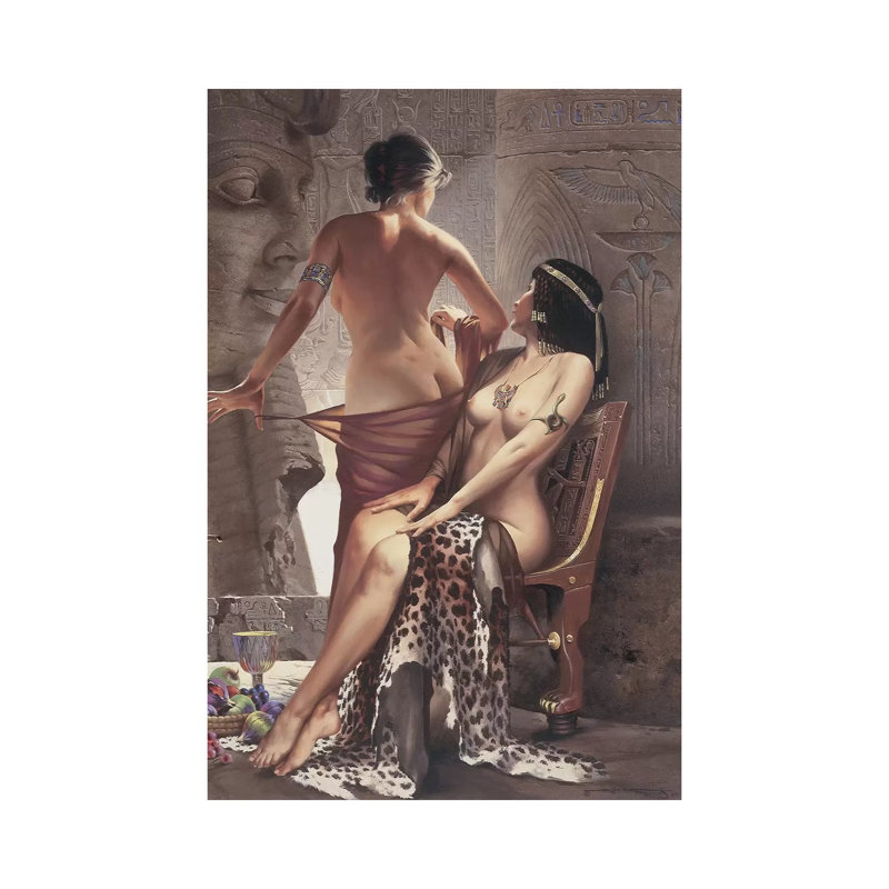 Do I Hear Footsteps - Impression sur toile tendue, 12" H x 8" W x 0.75" D