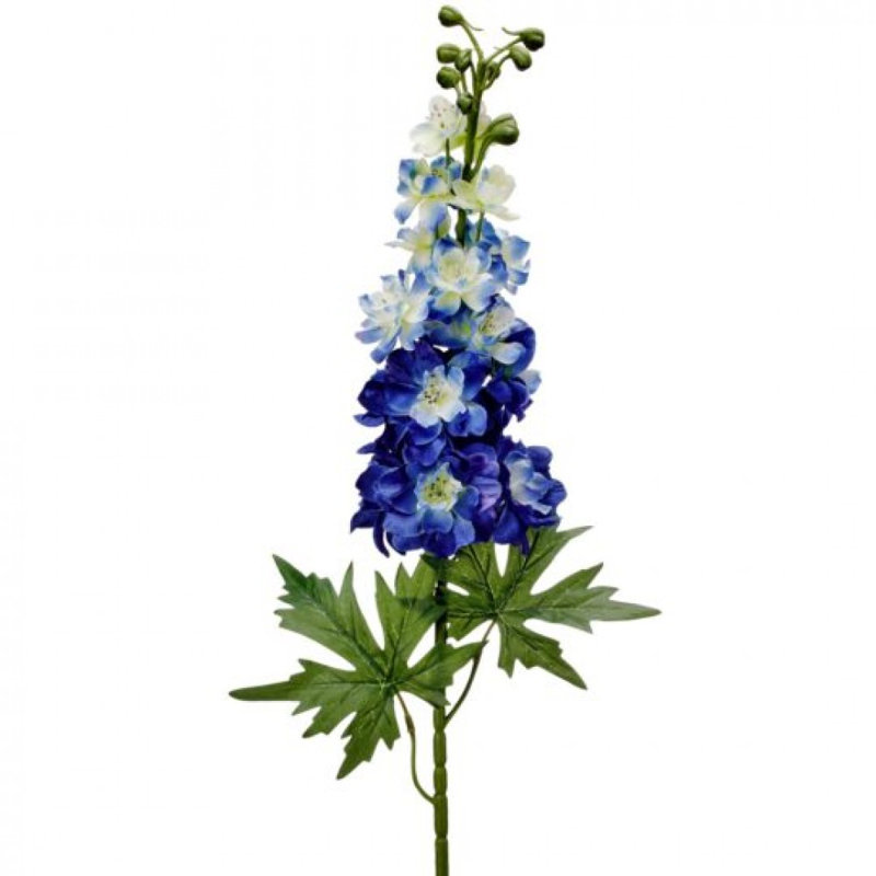 Fleur artificielle bleue Delphinium