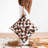 Cowhide Patchwork Pillow Cover & Insert-113697314