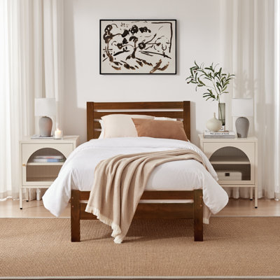 Aichele Solid Wood Bed