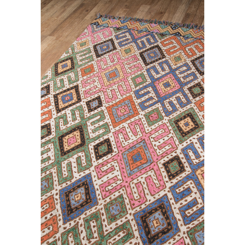 Ramage Wool Southwestern Indoor Rug, Runner 2'3" x 8'