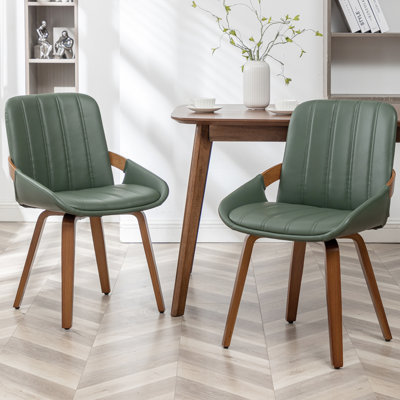 Chaise rembourrée en similicuir Kelham 