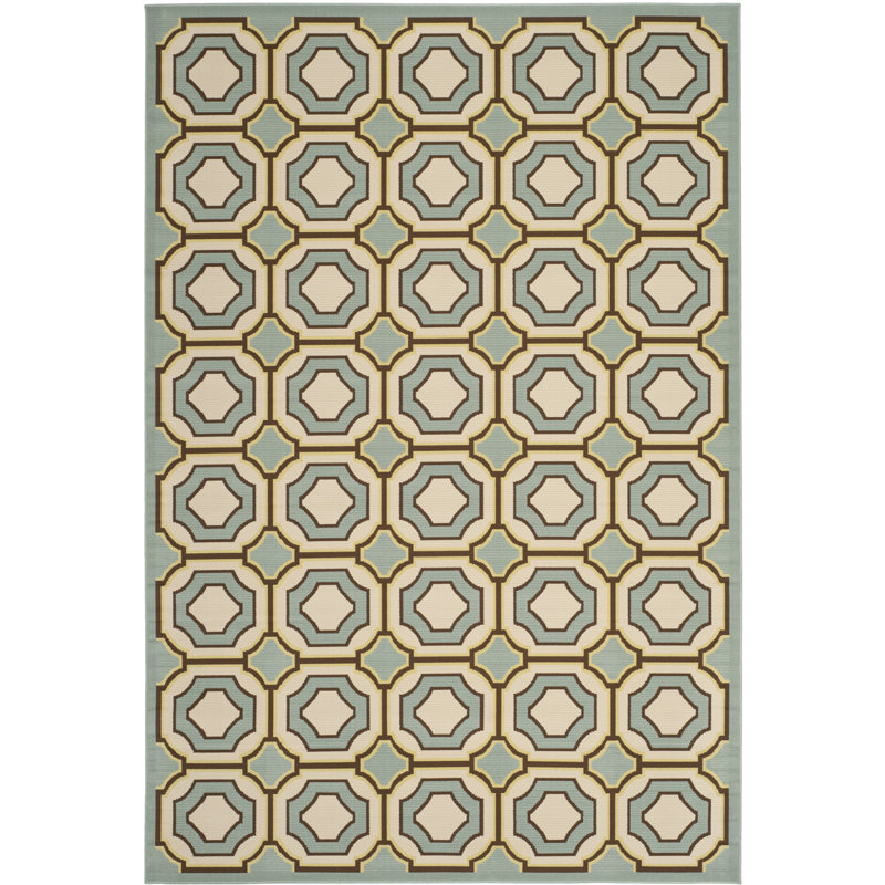 Tapis géométrique Engelbert Performance, Rectangle 5 pi 1 po x 7 pi 7 po