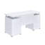 Bureau d'ordinateur de 55 pouces avec 2 tiroirs (sans les chaises de bureau)