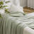 Rayon From Sage Green Bamboo Cotton Lightweight King Blanket-111619987-111619980