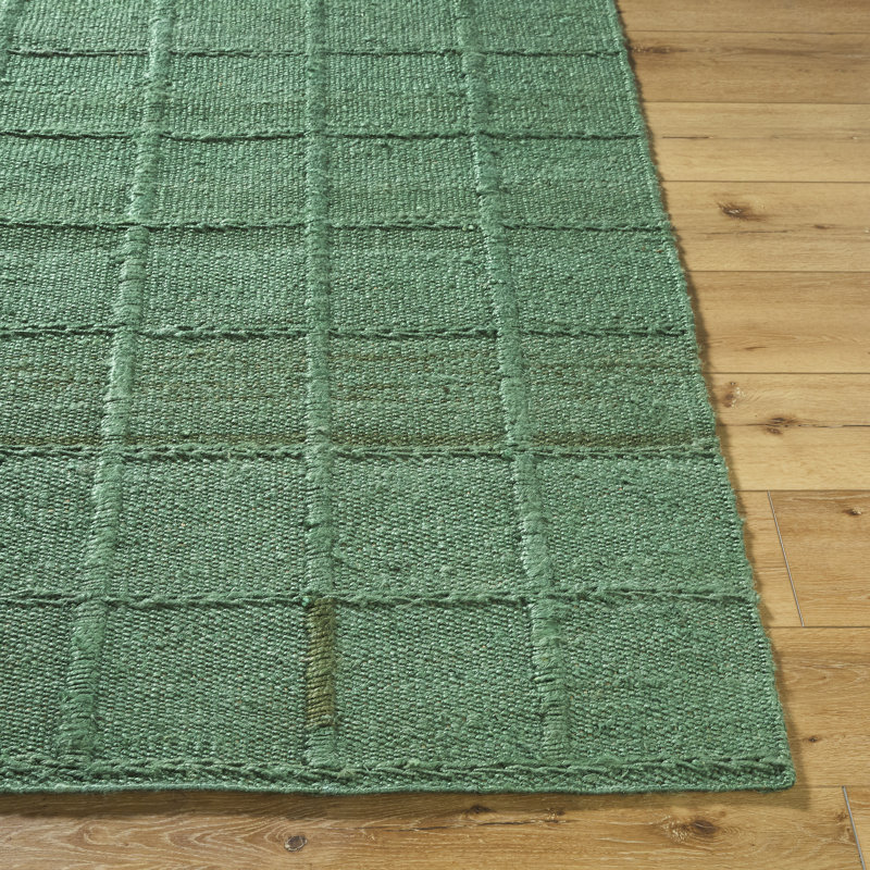 Tapis tissé à la main Swartwood, Rectangle 8 pi x 10 pi