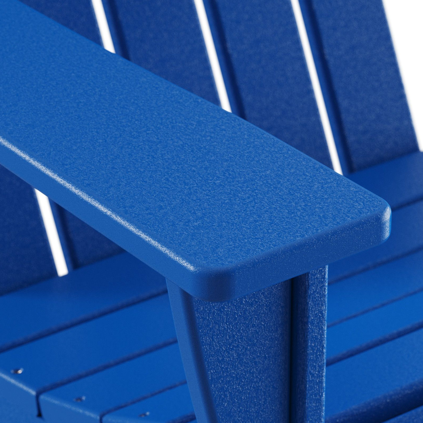 POLYWOOD® Vineyard Adirondack Chair, Pacific Blue