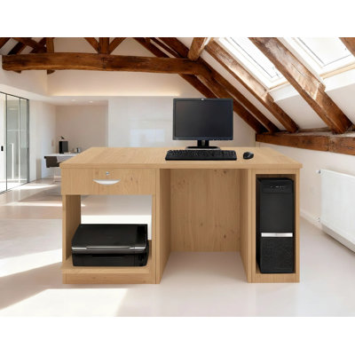 Walshaw Solid Wood Base Computer Desk