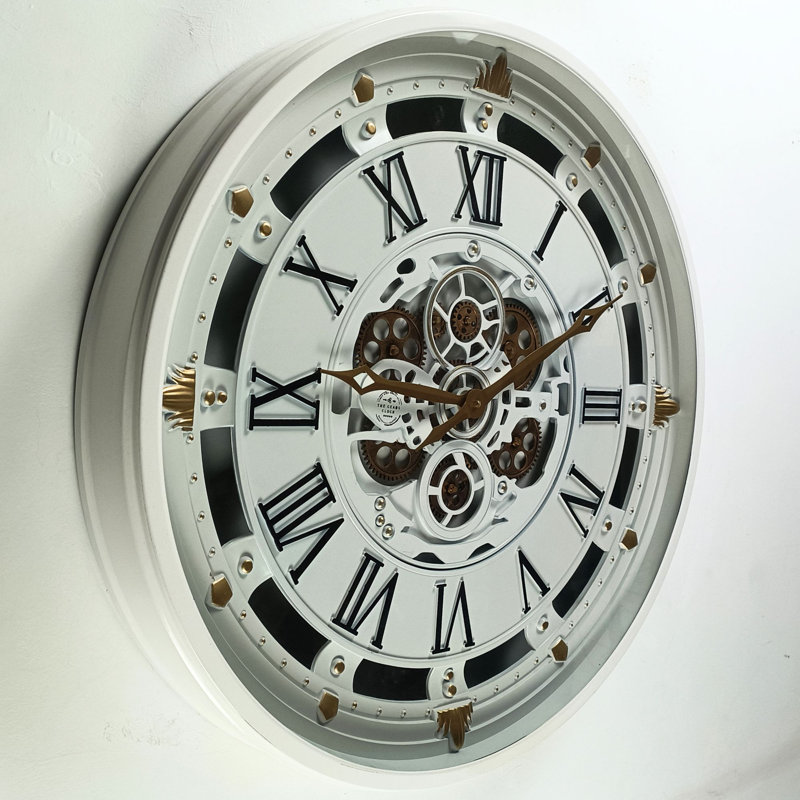 Wall Clock, White
