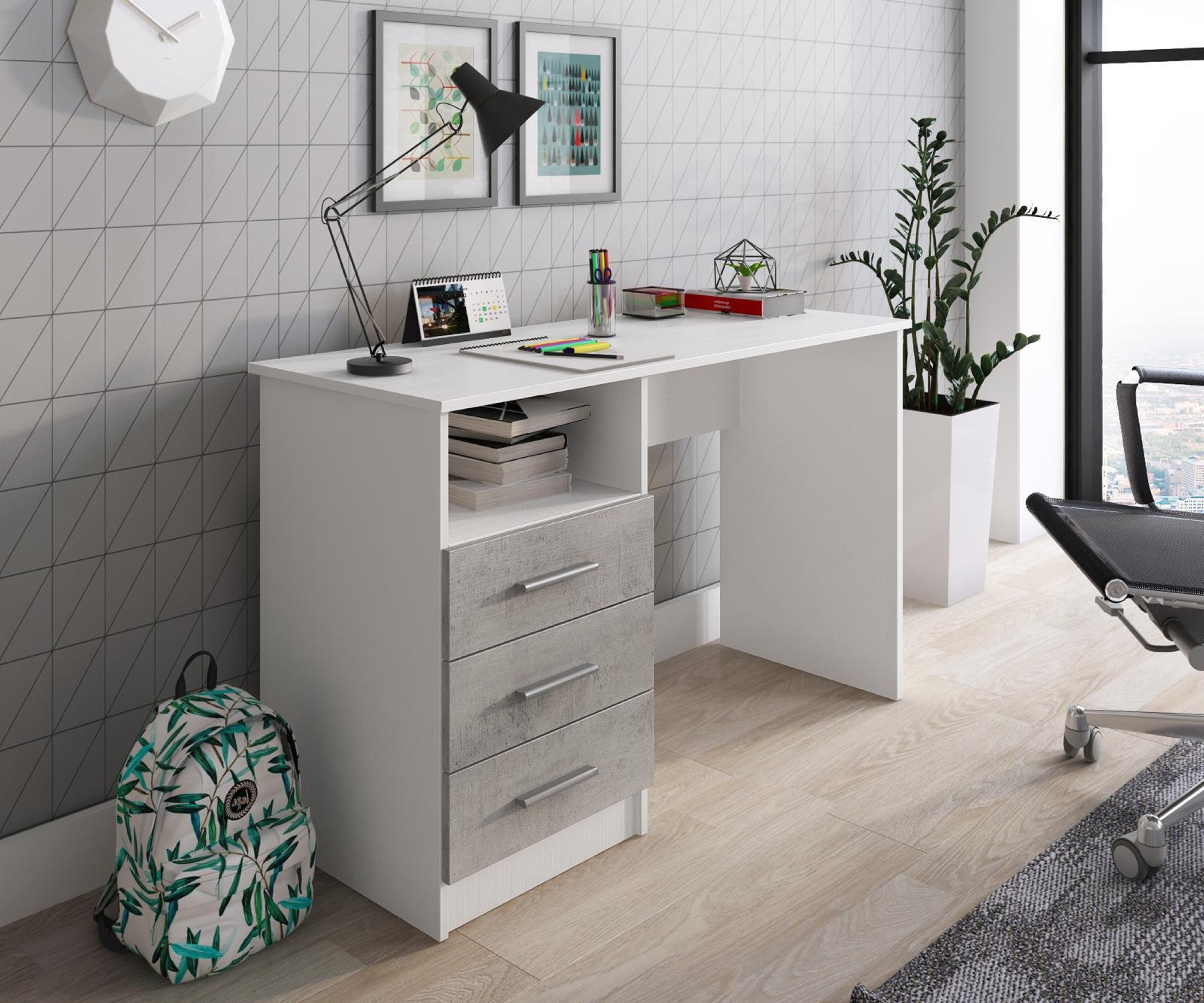 Wayfair shop desk grey