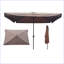 Parasol de patio 10 pi 6,5 pi-97750689