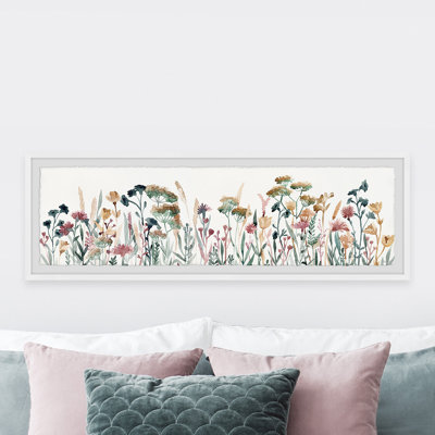 Fleurs fascinantes-impression sur papier encadrée
