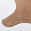 Tapis beige en peau de vache fait à la main