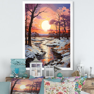 " Sky Symphony In Winter II "