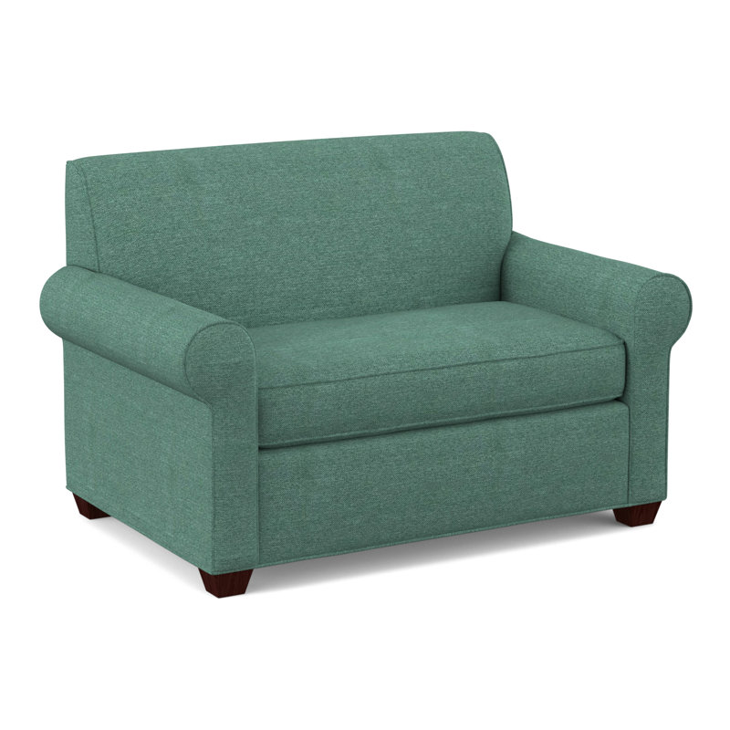 Finn Chair, Empire Mahogany, Antic Lagoon
