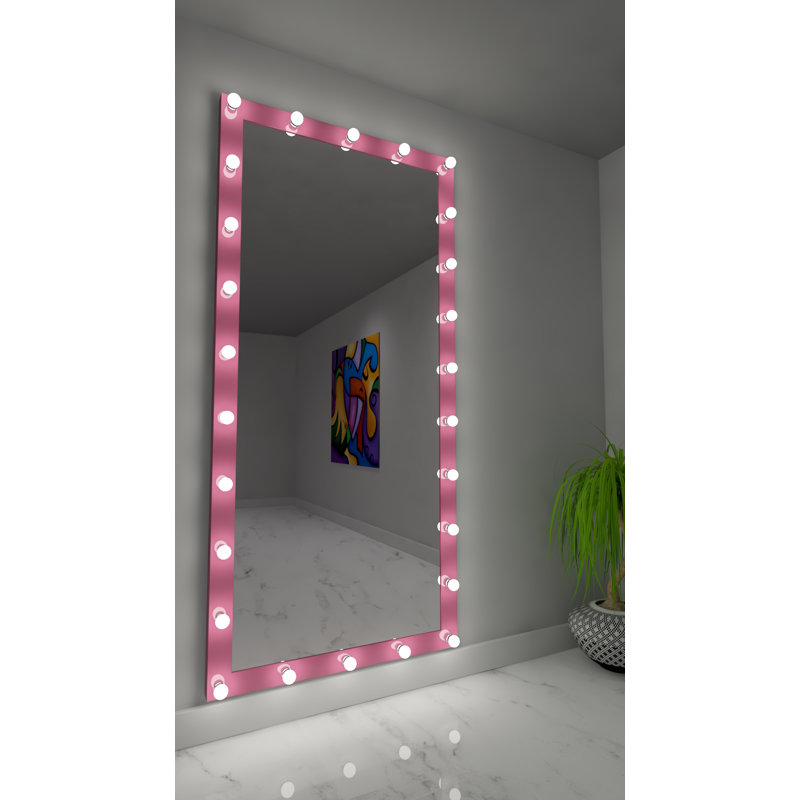 Miroir d’appoint Hollywood à intensité variable, Rose, 3000