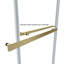 Porte de douche coulissante double semi-sans cadre H 44 po x l 76 po Spezia