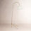 1-Light Dimmable 71.1’’ Arched Fabric Floor Lamp With Foot Switch