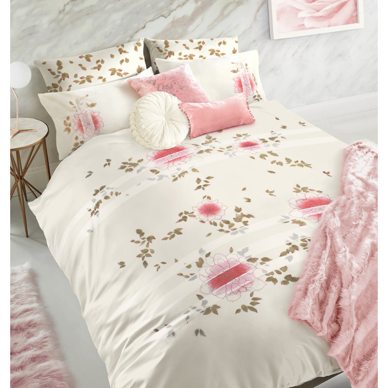 Anease Floral Duvet Cover Set