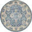 Tapis décoratif bleu oriental Linz-40278238