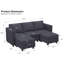 Canapé modulaire en U avec rangement Vevey-1626673666