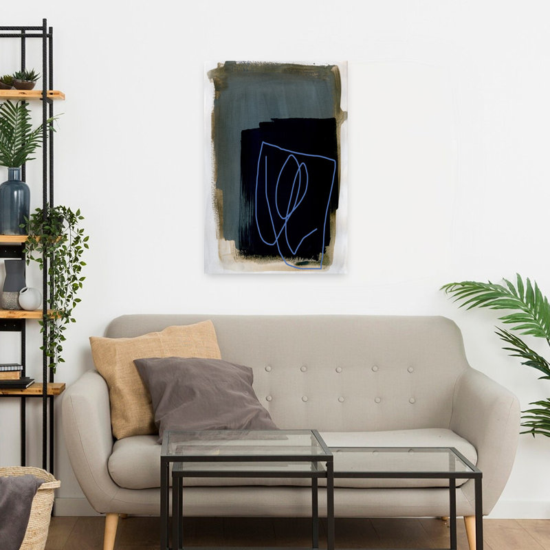 Contemporary Art Abstract Contemporary Modern Art, 24" H x 16" W