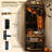 Corner Coat Rack with Shoe Storage Entryway and 6 Double Hooks, Corner Hall Tree - Corner Clothes Rack with Storage Corner Tree with Organizer Shoe Bench Shelf for Entryway, Hallway, Closet