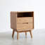 Armoire de chevet en bois massif Pure