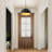 Worthing 1-Light Modern Farmhouse Single Dome Kitchen Island Pendant Light-2133923708