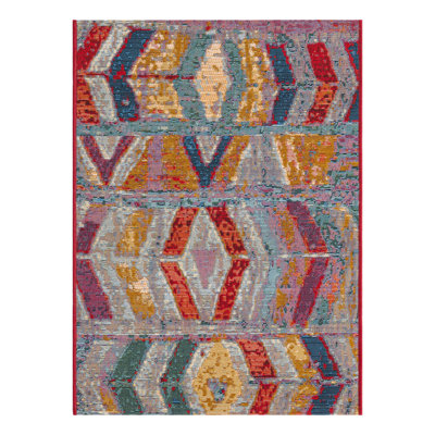 Tapis intérieur / extérieur moderne Tolland Multi Tamarindo
