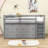 Jakilah Kids Loft Bed with Drawers-991918702-991918703